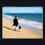 Custom Photo Calendar with Your Text and Photos<br><div class="desc">Custom Photo and Text Calendar - Unique Your Own Design - Personalized Mother / Child / Parents / Family / Friends or Personal Calendars Gift - Add Your Text and Photo - Resize and move or remove and add elements / text with Customization tool. Choose fonts / size / colour...</div>