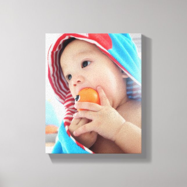Custom Photo Canvas Print (Front)