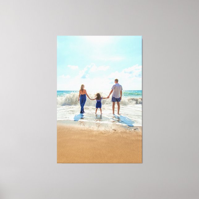 Custom Photo Canvas Print Your Own Design (Front)