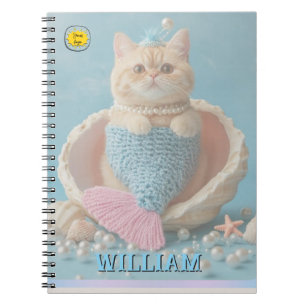 Custom photo cat pet  notebook