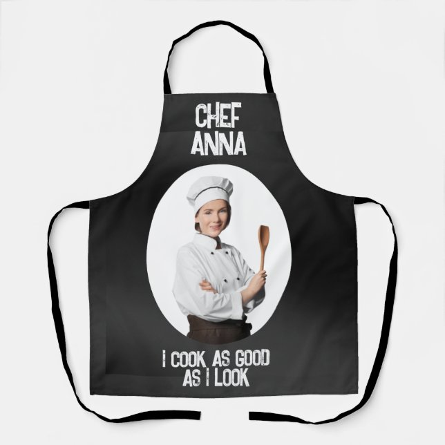 Custom Photo Chef Apron (Front)