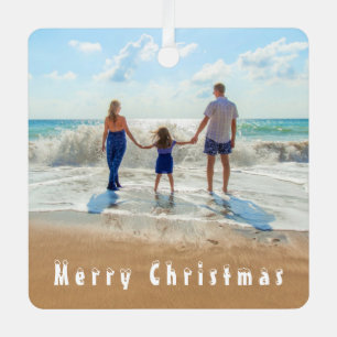 Custom Photo Christmas Ornament Your Family Photos