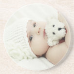 Custom Photo Coaster<br><div class="desc">Create a personalized photo gift with your own photo, from your beloved family photo to your adorable pet photo, to make your design unique. Perfect as holiday gift for family, gift for newlyweds, family reunion favors and gift for any special occasions to make your loved ones smile. Please Note: The...</div>