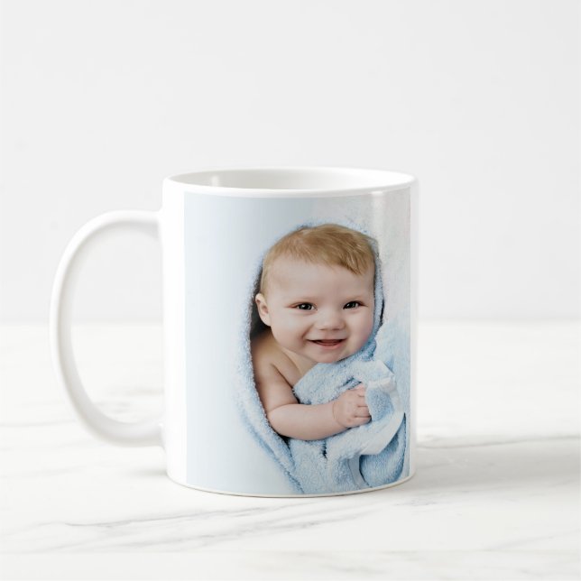 Custom Photo Coffee Mug (Left)