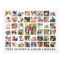 Custom Photo Collage 45 Photos Personalized