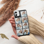 Custom Photo Collage 7 Square Photos Black iPhone 13 Case<br><div class="desc">Easily customize this photo collage design by replacing the seven sample images with your favourite square photos. Keep the black background or choose a different colour by clicking "Customize Further" on the "Personalize" menu.</div>
