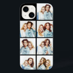 Custom Photo Collage 7 Square Photos Black Case-Mate iPhone 14 Case<br><div class="desc">Easily customize this photo collage design by replacing the seven sample images with your favourite square photos. Keep the black background or choose a different colour by clicking "Customize Further" on the "Personalize" menu.</div>