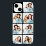 Custom Photo Collage 7 Square Photos Black Case-Mate iPhone 14 Case<br><div class="desc">Easily customize this photo collage design by replacing the seven sample images with your favourite square photos. Keep the black background or choose a different colour by clicking "Customize Further" on the "Personalize" menu.</div>