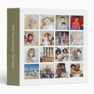 Custom Photo Collage Binder