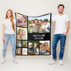 Custom Photo Collage Black