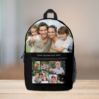 Custom Photo Collage Black
