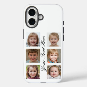 Custom Photo Collage iPhone 16 Case