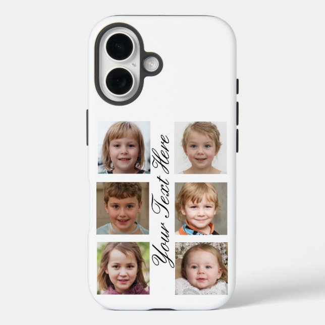 Custom Photo Collage Case-Mate iPhone Case (Back)