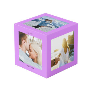 Custom Photo Collage Cube