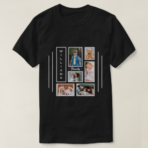Custom Photo Collage Design Men's T-Shirt
