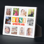 Custom Photo Collage Grandma Gifts Personalized  Plaque<br><div class="desc">Custom Photo Collage Grandma Gifts Personalized</div>