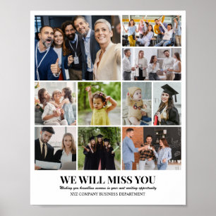 Custom Photo Collage Grid 10 Pictures 8x10 16x20 Poster