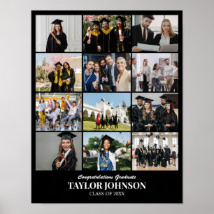 Custom Photo Collage Grid 12 Pictures 11x14 22x28 Poster