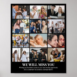 Custom Photo Collage Grid 12 Pictures 8x10 16x20 Poster