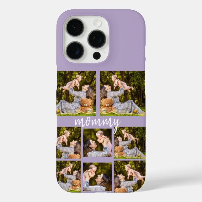 Custom Photo Collage iPhone Case – Personalized (Back)