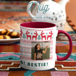 Custom Photo Collage Merry Christmas Festive Mug<br><div class="desc">Custom Photo Collage Merry Christmas Festive Coffee Mug. This is a custom festive Christmas mug. You can change the text, and photos on this mug. Grab this mug with treasurable memory! Hope you enjoy it and Merry Christmas! #merrychristmas #christmasmug #photocollage #festive #coffeemug #mug If you like this design, welcome to...</div>