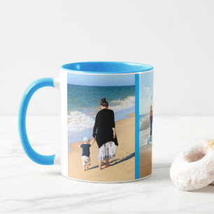 Custom Photo Collage Mug with Your Photos Design