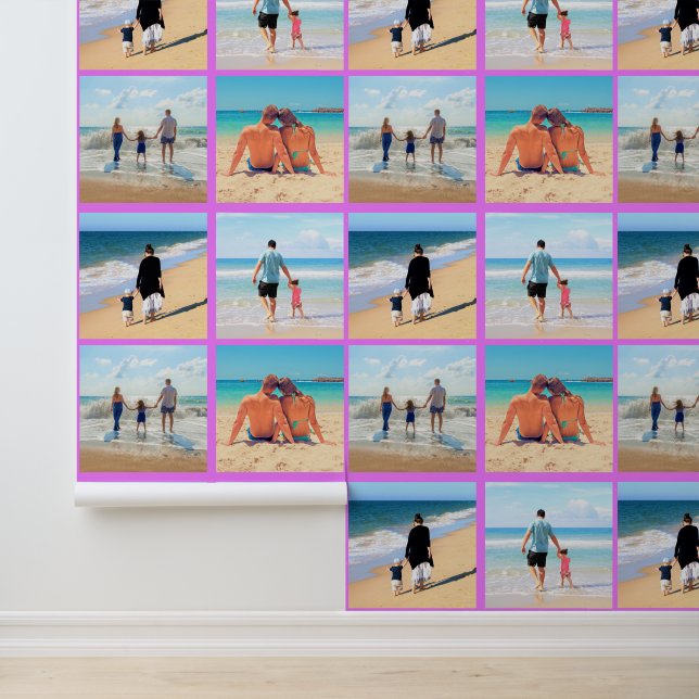Custom Photo Collage Personalized Your Own Design Wallpaper (Application)