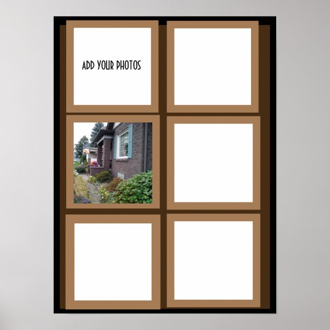 CUSTOM PHOTO COLLAGE POSTER (Front)