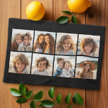 Custom Photo Collage with Square Photos Kitchen Towel<br><div class="desc">Use your favourite photo or pictures to make a fun keepsake to share with friends.</div>