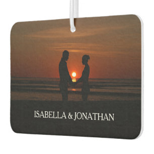 Custom Photo Couple Air Freshener