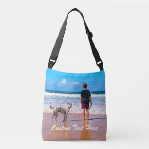 Custom Photo Crossbody Bag Your Photos and Text