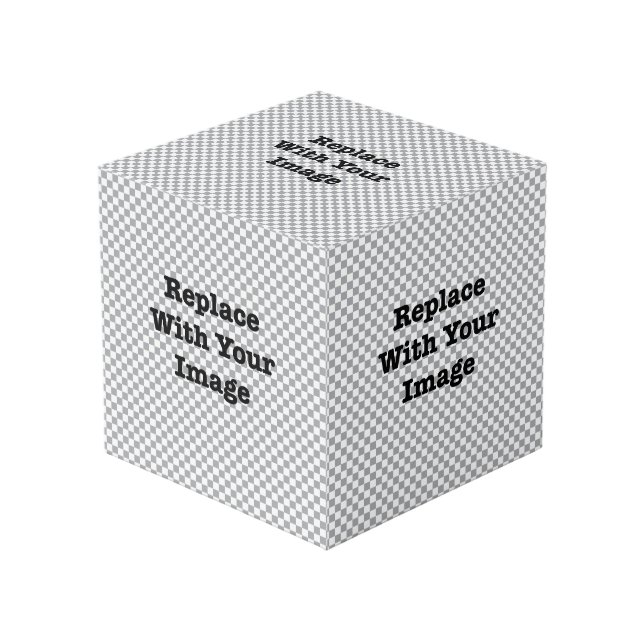 Custom Photo Cube (Front Angled)