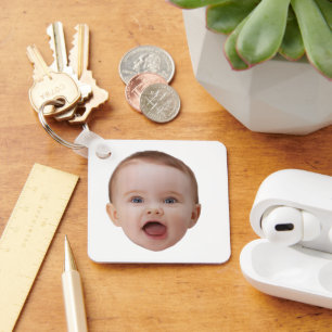 Custom Photo, Custom Photo Face Keychain