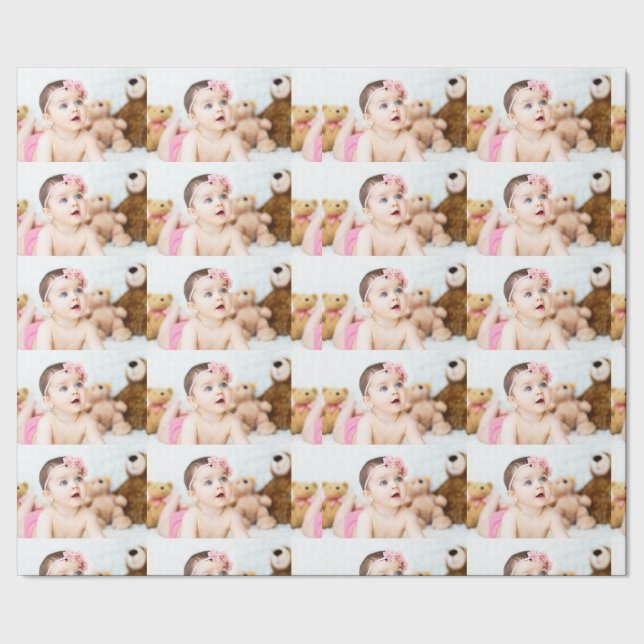 Custom Photo Custom wrapping paper (Seam)