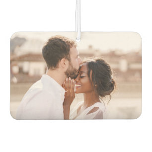 Custom Photo Cute Design Your Own 2 Image Air Freshener