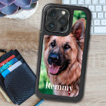Custom Photo Cute Pet Dog Cat Stylish Photo<br><div class="desc">Now you can carry your best friend with you wherever you go with this custom dog pet photo iPhone case . This photo with personalized name design is trendy, elegant, cool and cute. Customize with your favourite dog photo, cat photo, or any pet with paws ! Add name to personalize...</div>