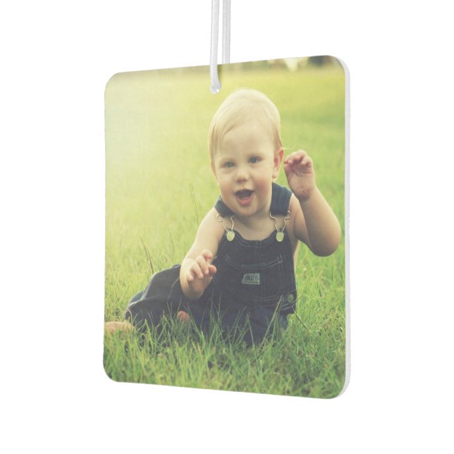 Custom Photo Design Your Own Auto Decoration Car Air Freshener (Left)