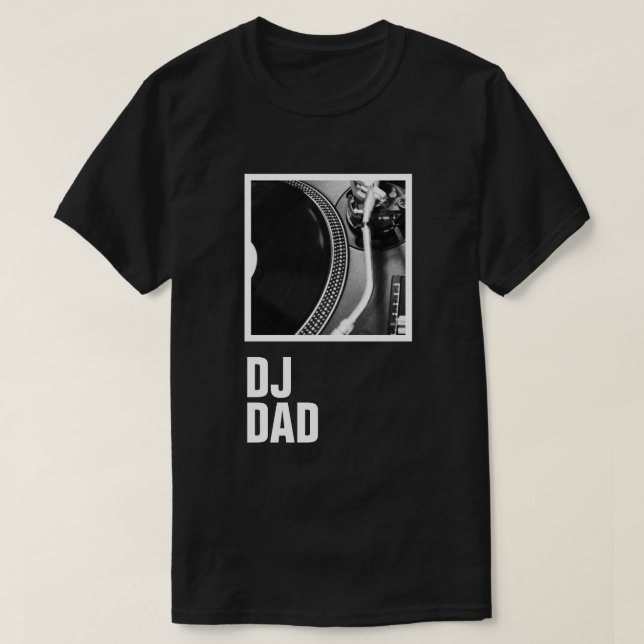 Custom Photo DJ T-Shirt (Design Front)