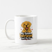 Custom Photo Dog Golden Retriever Fixed My Mood