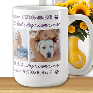 Custom Photo Dog Mom Coffee Mug