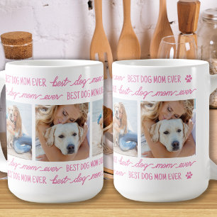Custom Photo Dog Mom Coffee Mug