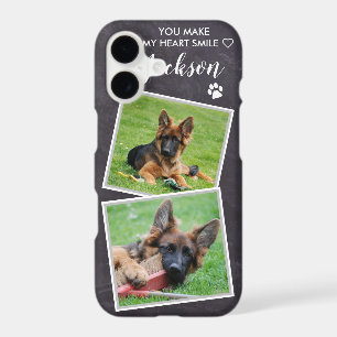 Custom Photo Dog Pet Cat Collage Cute Quote Photo