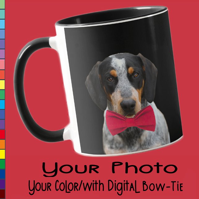 Custom Photo Dog Puppy  Personalized Christmas  Mug (Creator Uploaded)