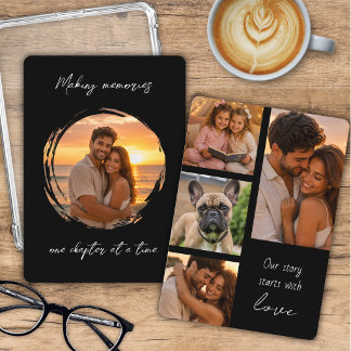 Custom Photo Double Sided Kindle Insert Card