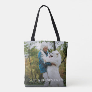 Custom Photo Double Sided Tote