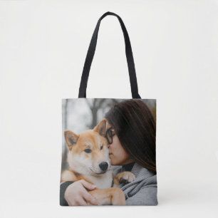 Custom Photo Double Sided Tote