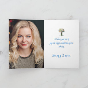 Custom Photo Easter Card
