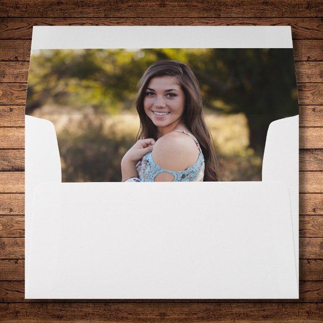 Custom Photo Elegant Personalized 5x7 Envelope (Creator Uploaded)