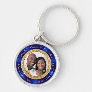 Custom PHOTO Engagement Gifts for Your Best Friend Keychain