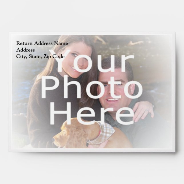 Custom Photo Envelope (Front)